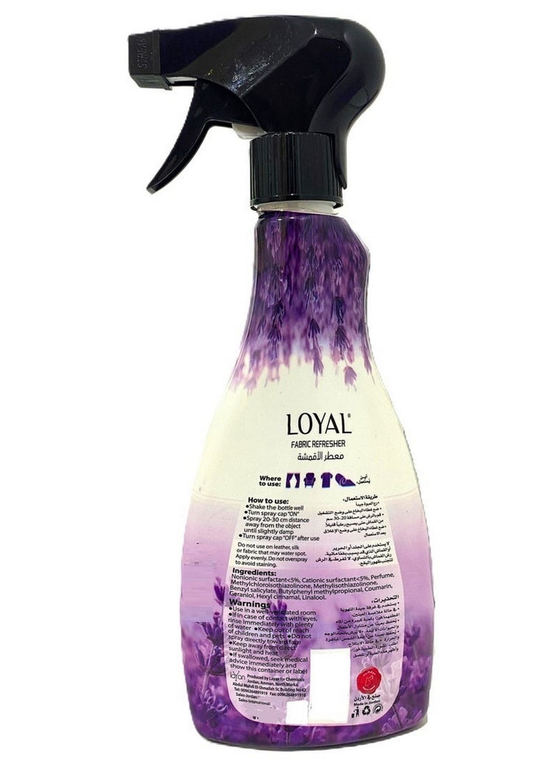 loyal Purple Passion Fabric Refresher Easy To Iron Odor Neutralizing 350 ML - Image 2